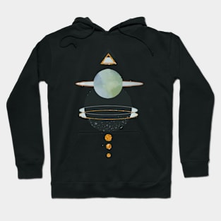 Abstract unique geometrical art design Hoodie